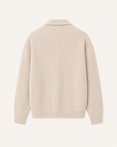 Alessio knit vest in sand, view 4