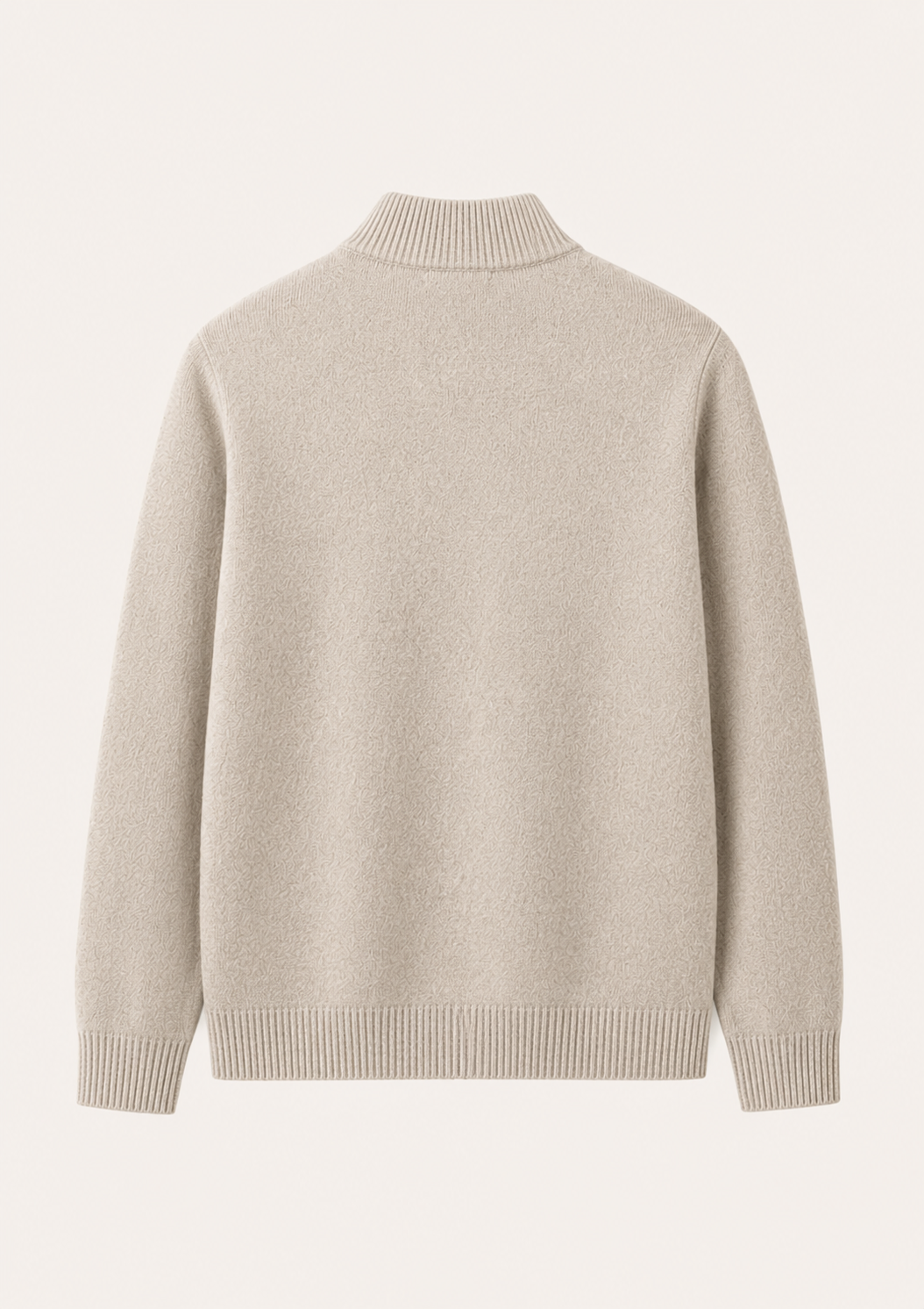Soren knit vest in beige, view 4