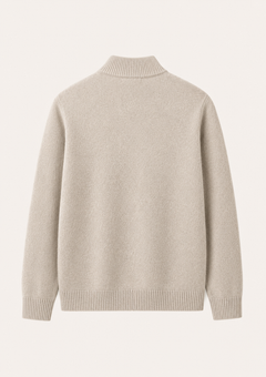 Soren knit vest in beige, view 4