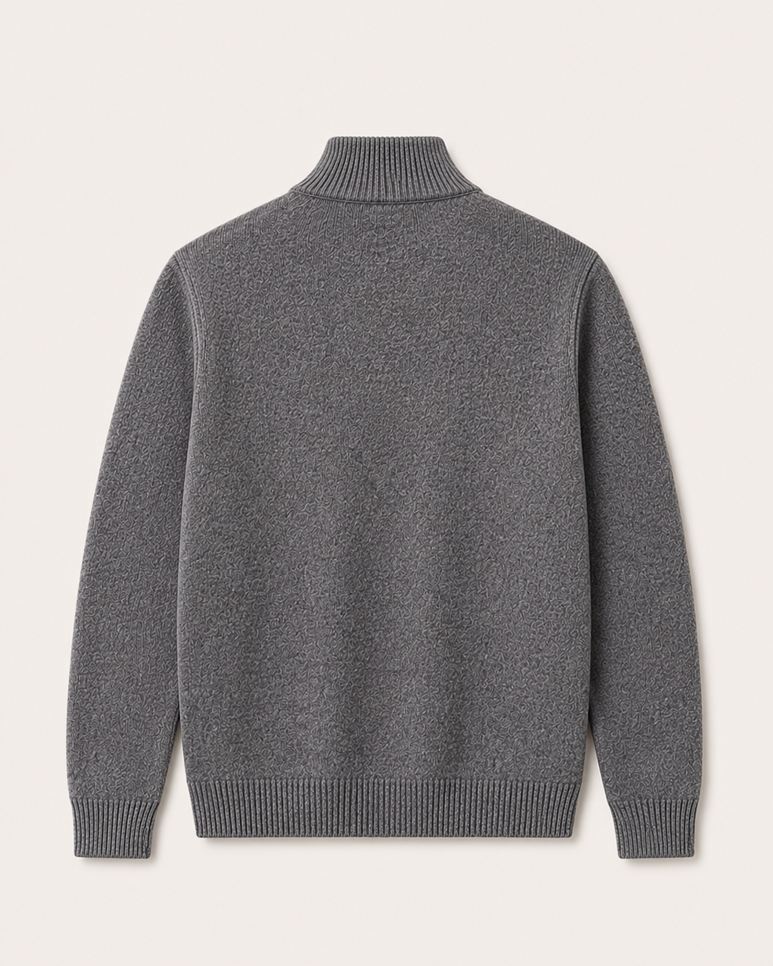 Soren knit vest in grey, view 2