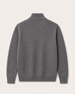 Soren knit vest in grey, view 2
