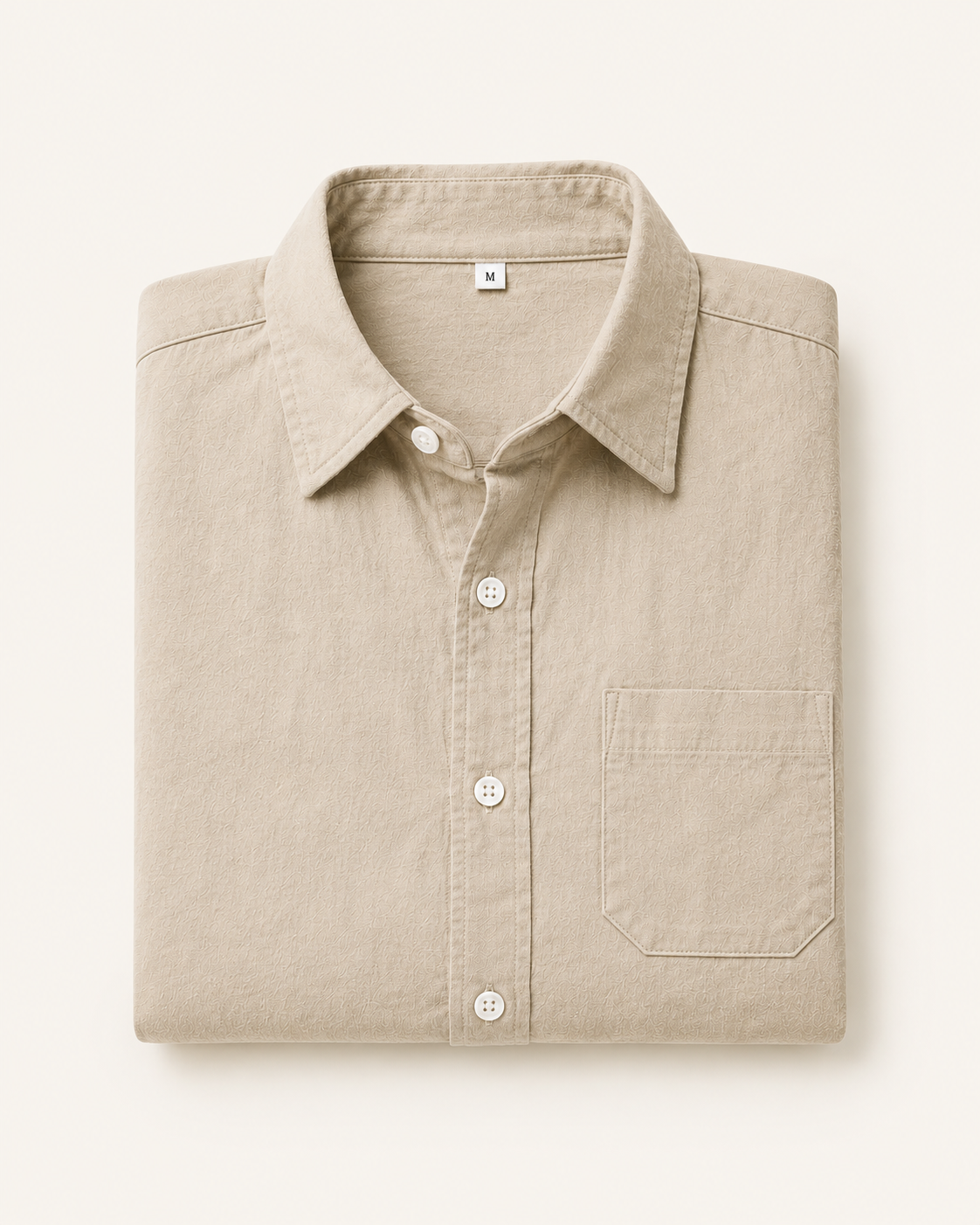 Elian linen overshirt in sand, view 7
