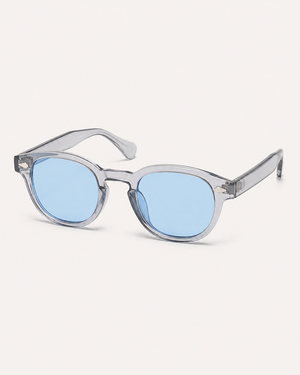 Arden sunglasses in crystal blue, view 1