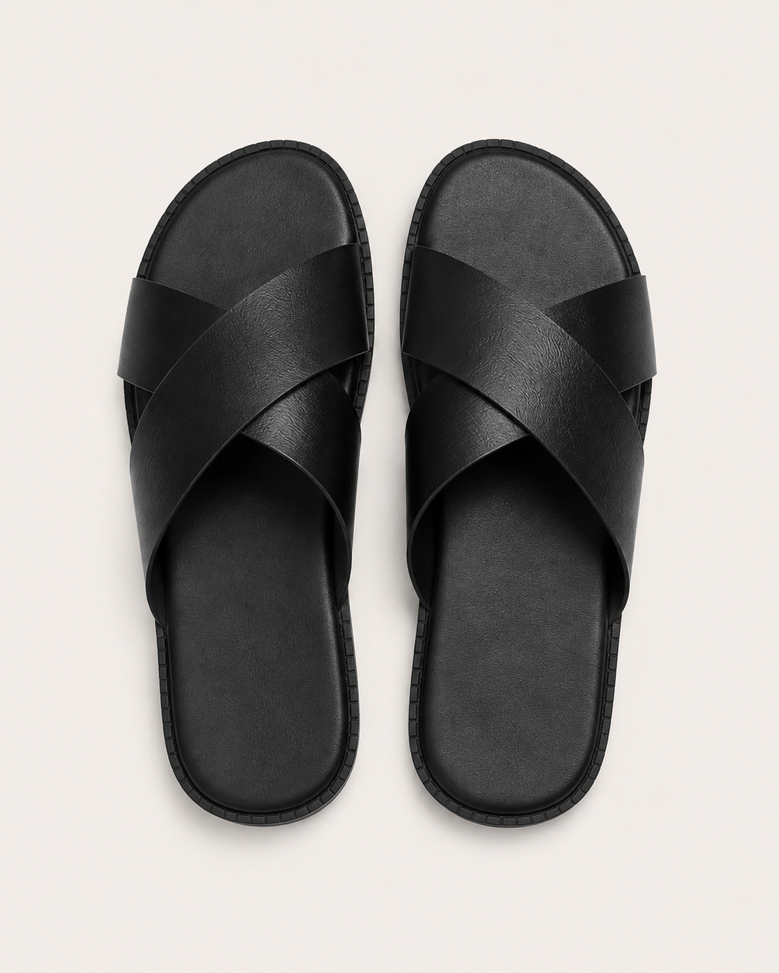 Aren cross slides in black, view 5