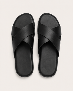 Aren cross slides in black, view 5