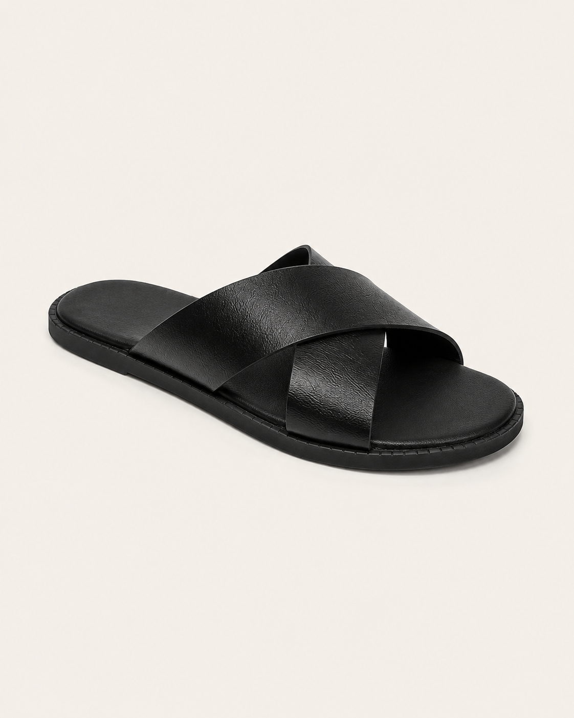 Aren cross slides in black, view 7