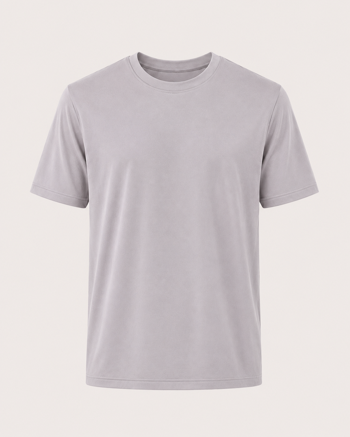 Aeon mercerised t-shirt in apricot gray, view 1