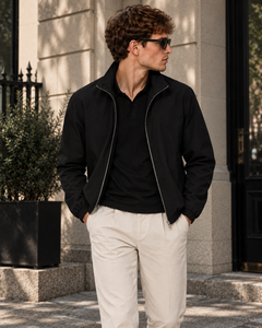 Varen lightweight jacket in black, view 6
