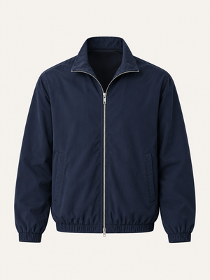 Varen lightweight jacket in navy, view 1