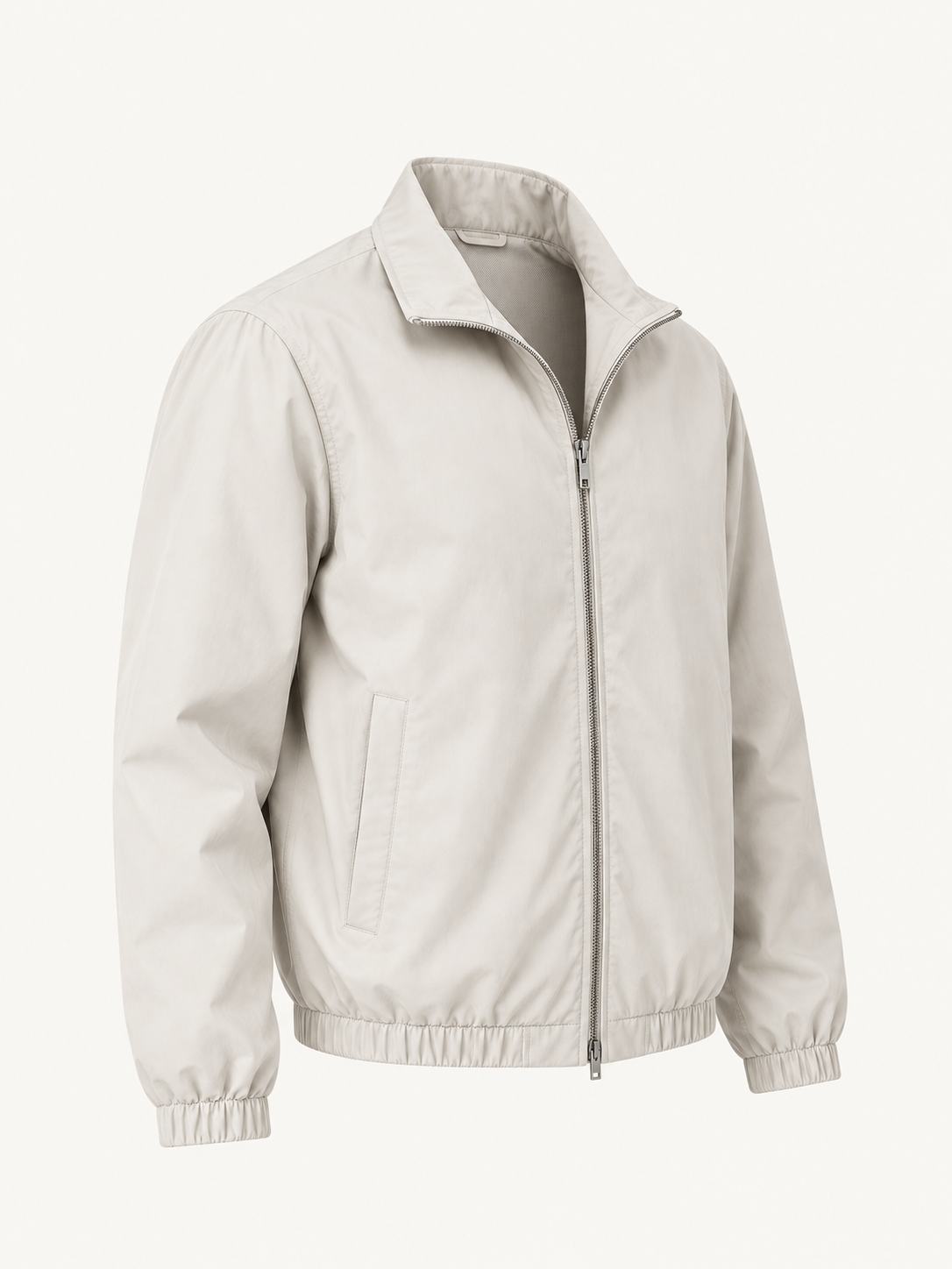 Varen lightweight jacket in white, view 3