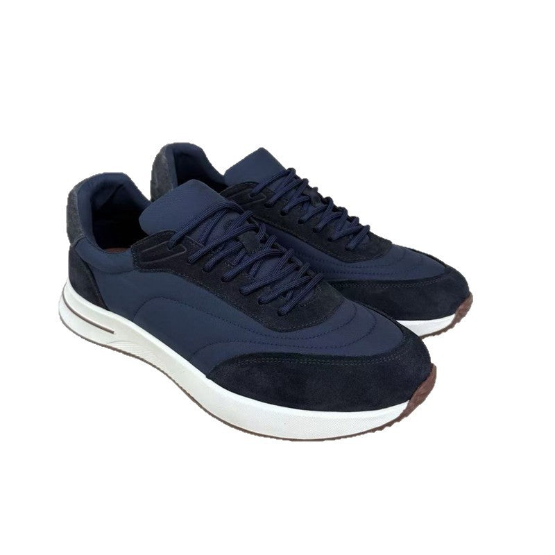 Milano Runner sneaker in blue, view 1