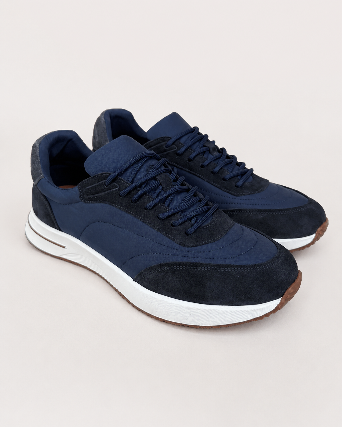 Milano Runner sneaker in navy, view 5