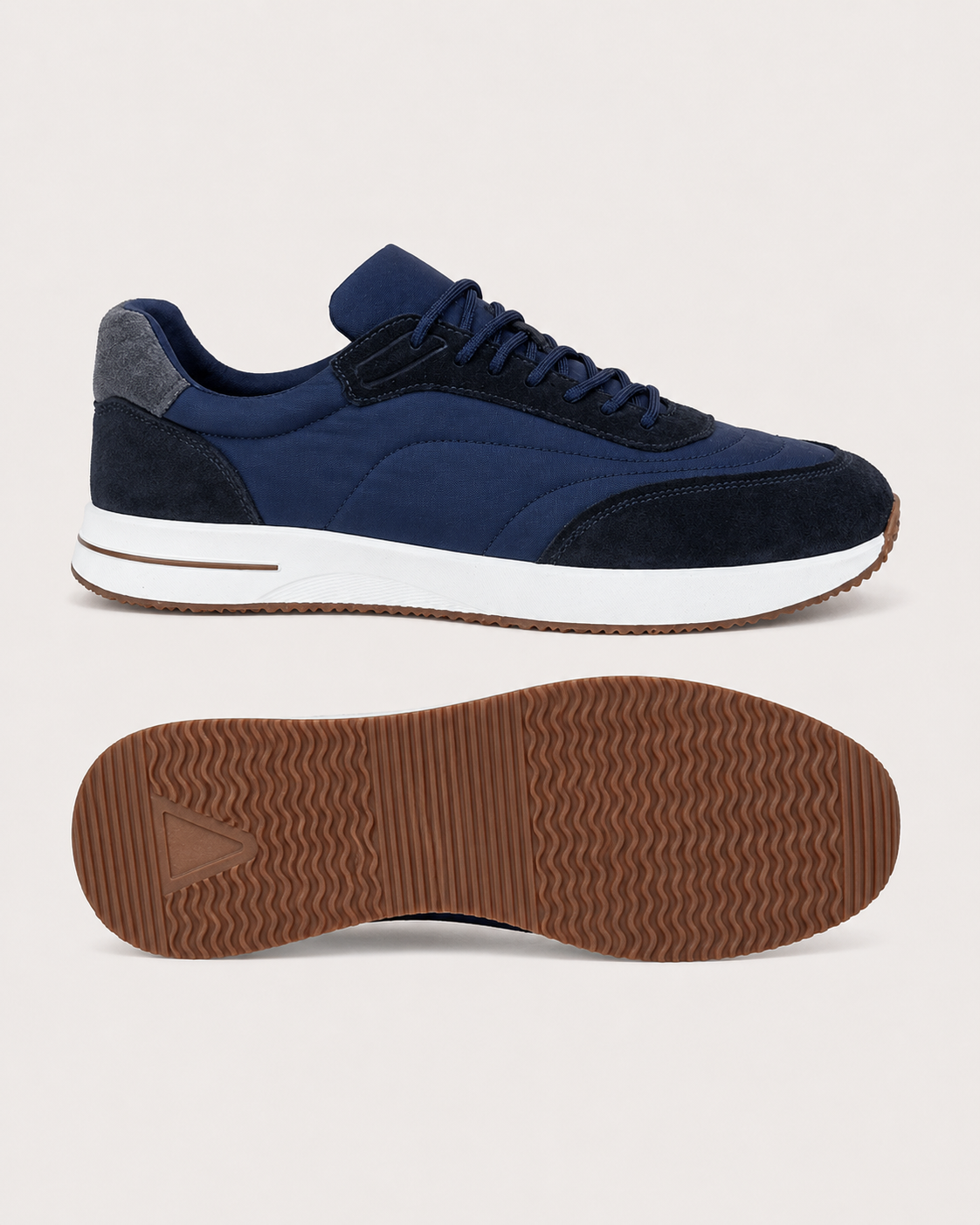 Milano Runner sneaker in navy, view 4