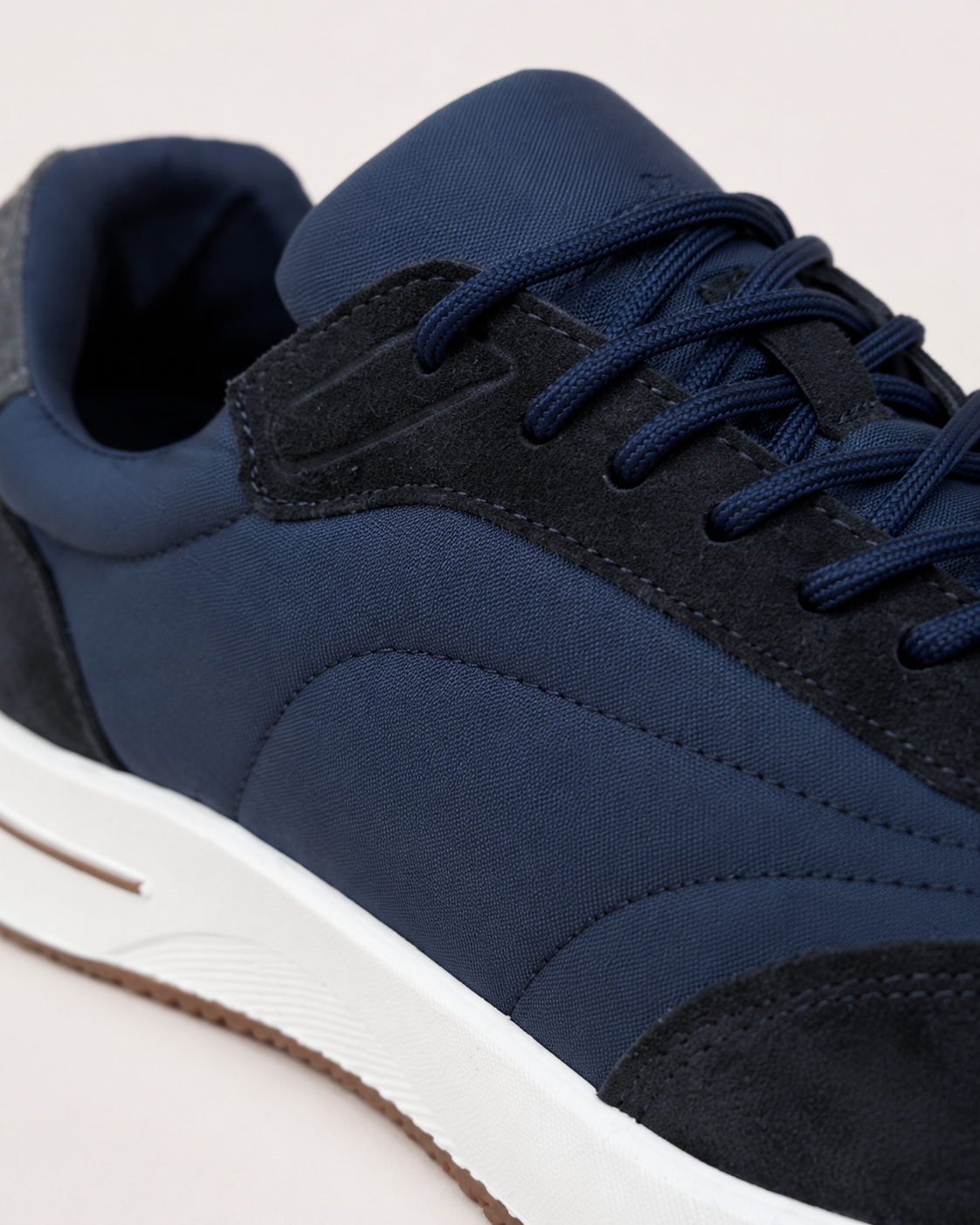 Milano Runner sneaker in navy, view 2